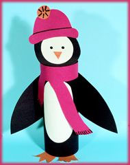 Пингвин с шарфом, фото