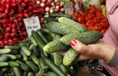 Продажа и сбыт овощей на рынке